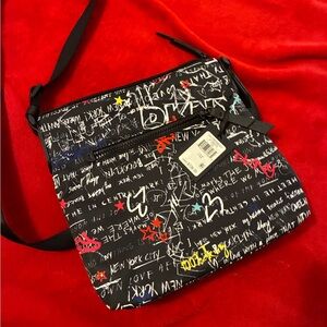DKNY Crossbody bag with Graffiti Graphics NWT